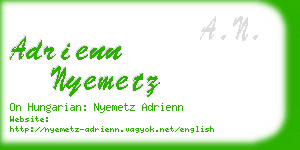 adrienn nyemetz business card